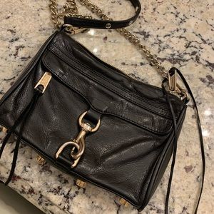 Rebecca Minkoff Black Leather Crossbody